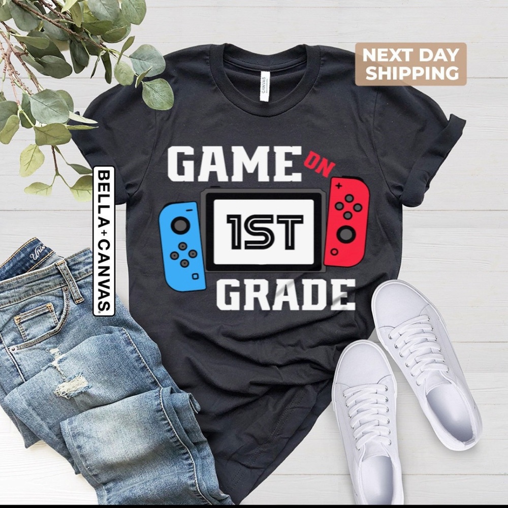 NWOT - Game On First Grade Tee